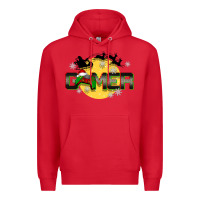 Red Christmas gamer Premium Hoodie - BarkalooDesign