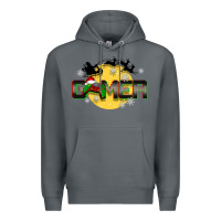 Rock Christmas gamer Premium Hoodie - BarkalooDesign