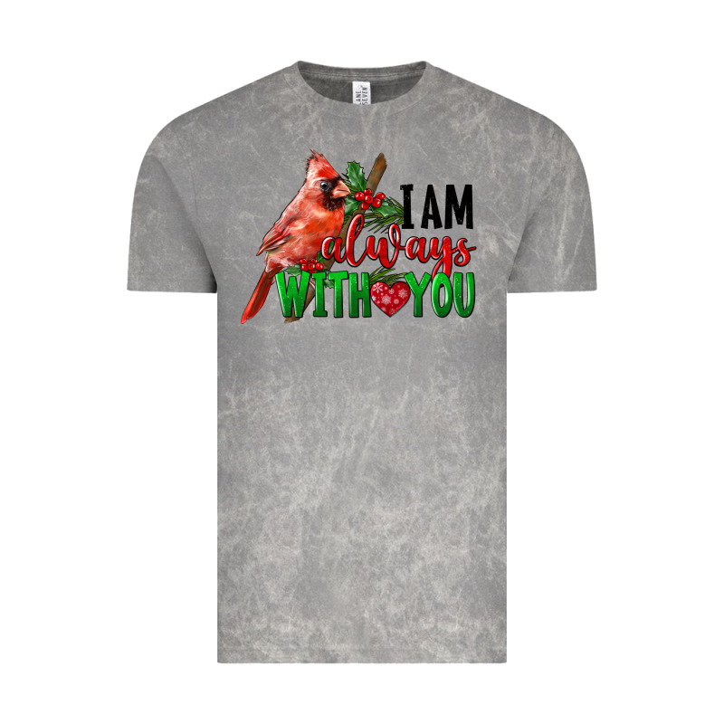 I Am Always With Your Cardinal Bird Vintage Tee by LillyAllenDesigns | Teevron