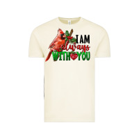 Vintage Arctic I Am Always With Your Cardinal Bird Vintage Tee - LillyAllenDesigns