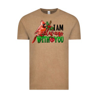 Vintage Coffee I Am Always With Your Cardinal Bird Vintage Tee - LillyAllenDesigns