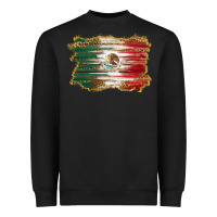 Black mexican flag with leopard Heavyweight Sweatshirt - RanaPortraitStore