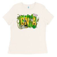 Bone St. Patricks Day Cna Ladies Tee - CowhideDigitalArt