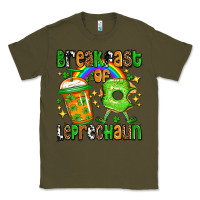 Army Green St. Patrick's Breakfast of leprechaun Classic Tee - OliviaCreatesArt