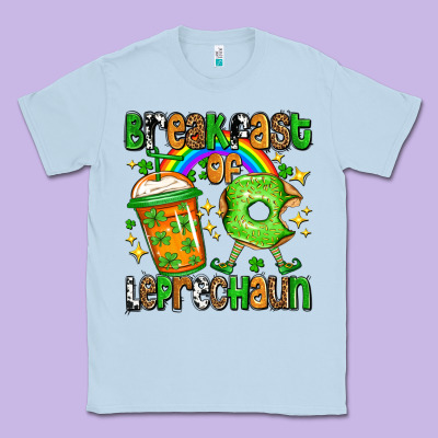 St. Patrick's Breakfast Of Leprechaun Classic Tee Designed By Oliviacreatesart