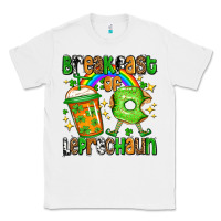 White St. Patrick's Breakfast of leprechaun Classic Tee - OliviaCreatesArt