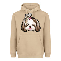 Mushroom shih tzu Heavyweight Hoodie - Jasminsmagicworld