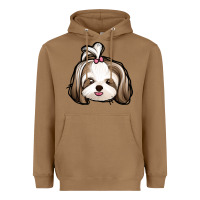 Toasted Coconut shih tzu Heavyweight Hoodie - Jasminsmagicworld