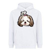 White shih tzu Heavyweight Hoodie - Jasminsmagicworld