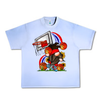 Grape Ice Basketball Gnome Urban Heavy Tee - CowhideDigitalArt