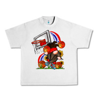 Lunar Rock Basketball Gnome Urban Heavy Tee - CowhideDigitalArt