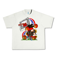Pistachio Basketball Gnome Urban Heavy Tee - CowhideDigitalArt