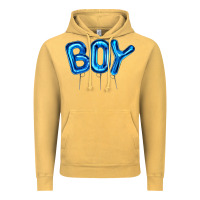 Vintage Mustard Balloon Boy Vintage Hoodie - Artiststas