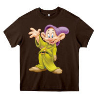 Chocolate Brown dopey Heavy Core Tee - baoMotion