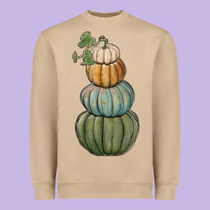 Pumpkins Heavyweight Sweatshirt Designed By Ranaportraitstore
