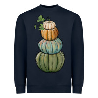 Navy pumpkins Heavyweight Sweatshirt - RanaPortraitStore
