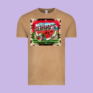 Sweet Summer Time Vintage Tee Designed By Cowhidedigitalart