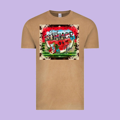Sweet Summer Time Vintage Tee Designed By Cowhidedigitalart