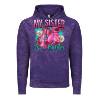 Cloud Purple Breast Cancer My Sister Is A Fighter Vintage Hoodie - Artiststas