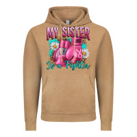 Vintage Camel Breast Cancer My Sister Is A Fighter Vintage Hoodie - Artiststas