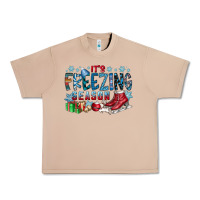 Burro It's Freezing Season Urban Heavy Tee - CowhideDigitalArt