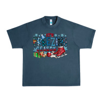 Midnight Navy It's Freezing Season Urban Heavy Tee - CowhideDigitalArt