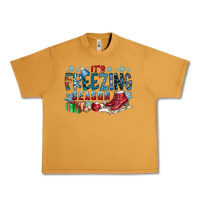 Peanut Butter It's Freezing Season Urban Heavy Tee - CowhideDigitalArt