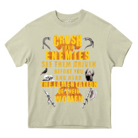 Mossy crushs your enemies merch Heavy Core Tee - baoMotion