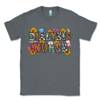 Charcoal Heather dialysis nurse Classic Tee - OliviaCreatesArt