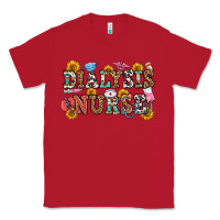 Red dialysis nurse Classic Tee - OliviaCreatesArt