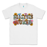 White dialysis nurse Classic Tee - OliviaCreatesArt