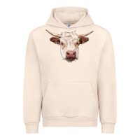 Sandshell hereford cow head Urban Hoodie - RanaPortraitStore