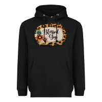 Black Blessed Gigi Heavyweight Hoodie - Jasminsmagicworld