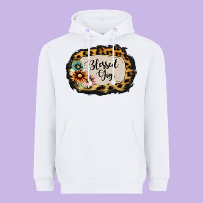 Blessed Gigi Heavyweight Hoodie Designed By Jasminsmagicworld