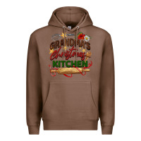 Chestnut grandma's Christmas kitchen Premium Hoodie - BarkalooDesign