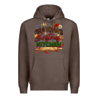 Coffee grandma's Christmas kitchen Premium Hoodie - BarkalooDesign