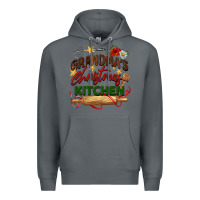Rock grandma's Christmas kitchen Premium Hoodie - BarkalooDesign
