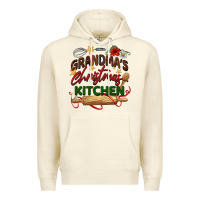Sandshell grandma's Christmas kitchen Premium Hoodie - BarkalooDesign