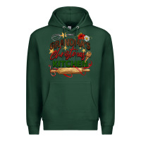 Sports Green grandma's Christmas kitchen Premium Hoodie - BarkalooDesign