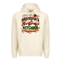 Tofu grandma's Christmas kitchen Premium Hoodie - BarkalooDesign