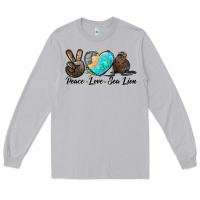 Moon Dust Peace Love Sea Lion Long Sleeve Tee - LillyAllenDesigns
