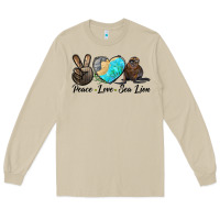 Mushroom Peace Love Sea Lion Long Sleeve Tee - LillyAllenDesigns