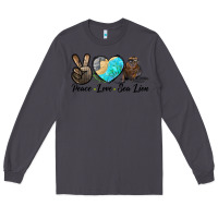 Smoke Peace Love Sea Lion Long Sleeve Tee - LillyAllenDesigns