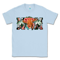Dusty Blue Cow Mom Classic Tee - Jasminsmagicworld