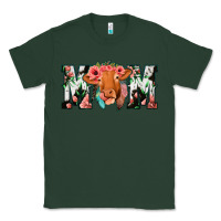 Sports Green Cow Mom Classic Tee - Jasminsmagicworld