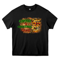 Black coffee and christmas cheer Heavy Core Tee - RanaPortraitStore