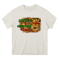 Cream coffee and christmas cheer Heavy Core Tee - RanaPortraitStore