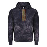 Cloud Black Fall Pattern Vintage Hoodie - Artiststas