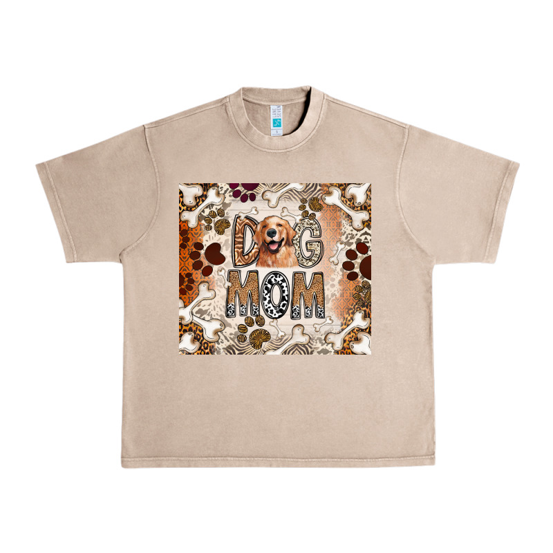 Dog Mom Urban Heavy Tee by CowhideDigitalArt | Teevron