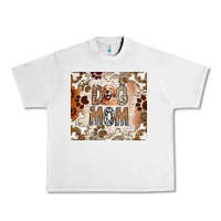 Lunar Rock Dog Mom Urban Heavy Tee - CowhideDigitalArt